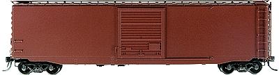 Kadee 6000 HO Scale 50' PS-1 Boxcar w/Standard Coupler, 9' Low Tack Doors - Sharp Slope, No Lip -- Boxcar Red