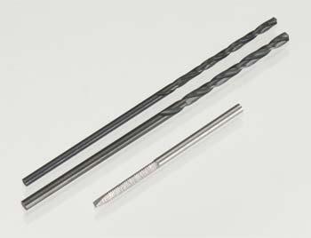 Kadee 780 All Scale Tap & Drill Set -- 0-80 Tap, #52 & 55 Drills