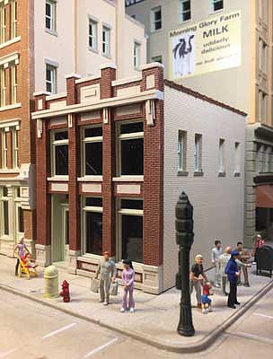 Lunde Studios 34 HO Scale Dewey Law -- Resin Kit - 3 x 3-3/4 x 3-3/4" 7.6 x 9.5 x 9.5cm