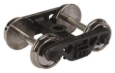 Walthers Proto 2002 HO Scale Rigid Trucks w/36" RP-25 Metal Wheels & Axles -- 100-Ton Barber S-2 - 1 Pair