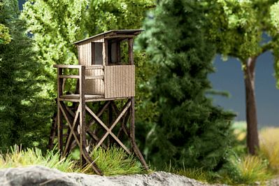 Noch 14341 HO Scale Elevated Deer Stand -- Kit - 1-3/16 x 1-3/16 x 2-1/8" 3 x 3 x 5.4cm