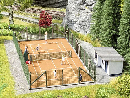 Noch 65615 HO Scale Tennis Court Scenery Set