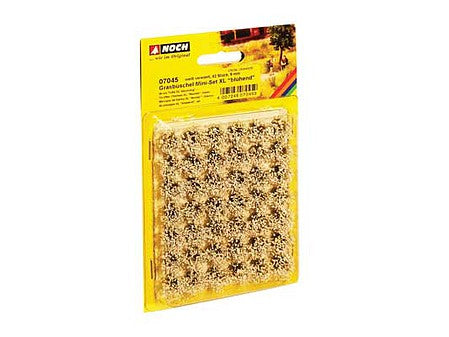 Noch 7045 All Scale Grass Tufts XL -- Blooming White Flowers 3/8" 9mm Fiber Tufts pkg(42)