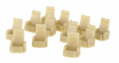 Palace Car Co 500236 HO Scale Passenger Car Seating -- Parlor Car Individual Seats pkg(36)