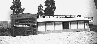 Pikestuff 100 HO Scale Rail/Truck Transfer Center