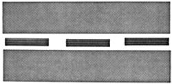 Pikestuff 1013 HO Scale Two Roof Panels & Supports -- Scale 15 x 80' 4.6 x 24.4m