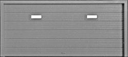 Pikestuff 1110 HO Scale Doors -- Two-Car Garage - Scale 16 x 7' 4.9 x 2.1m pkg(2)