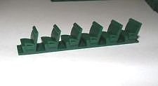 Pikestuff 4104 HO Scale Passenger Car Seats pkg(36) -- Green