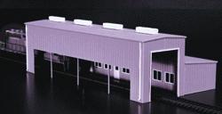 Pikestuff 5007 HO Scale Atkinson Engine Facility -- Scale 40 x 80' 12.2 x 24.4m
