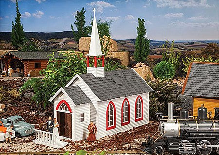 Pola 331074 G Scale St. Michael Church -- Kit - 20-1/2 x 9-1/2 x 16-7/8" 52 x 24 x 43cm