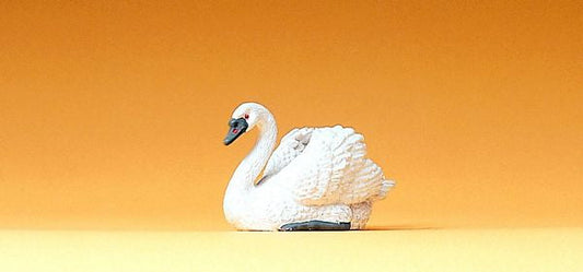 Preiser 47092 44221 Scale Wild Animal Figures, 1/24 - 1/25 Scale -- Seated Swan