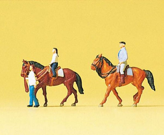 Preiser 79184 N Scale Sports & Recreation -- Horse Riders #2