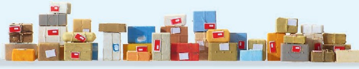 Preiser 17703 HO Parcels (40)