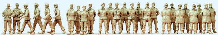 Preiser 72535 1/72 Unpainted German Federal Armed Forces (26) (Kit)