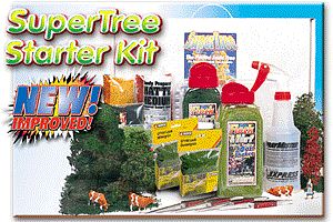Scenic Express 220 All Scale SuperTree(TM) Starter Kit -- O/HO-Scale