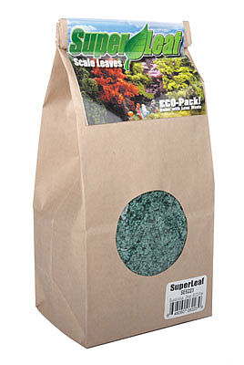 Scenic Express 6223 All Scale SuperLeaf Scale Model Leaf Flake 24oz ECO-Pak -- Eucalyptus