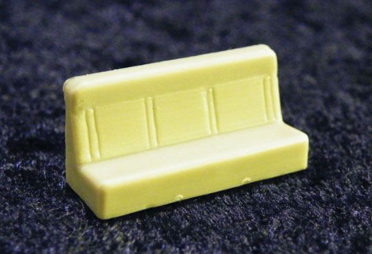 Palace Car Co 5006 HO Scale Sofa Berth -- pkg(12)