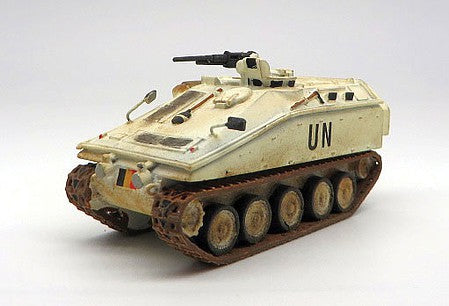 Trident Miniatures 87127 HO Scale British Army Armored Personnel Carrier -- FV103 Spartan with 20mm Cannon