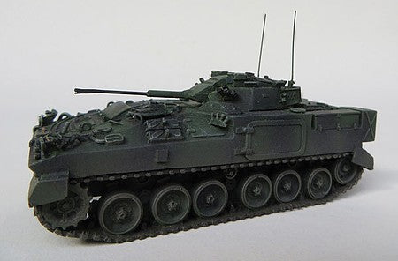 Trident Miniatures 87129 HO Scale British Army 1986+ Armored Fighting Vehicle -- FV510 Warrior Infantry Section Vehicle with 30mm Cannon