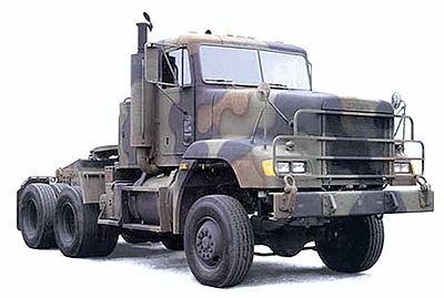 Trident Miniatures 87149 HO Scale United States Army Vehicles - Metal & Resin Kit -- M915A2 Semi-Tractor Truck
