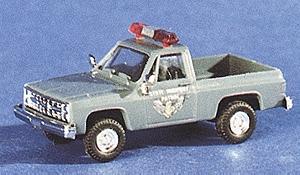 Trident Miniatures 90183 HO Scale Chevrolet Pickup Truck with Short Box - Emergency - Police Vehicles -- Ohio State Highway Patrol