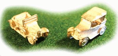 The N Scale Architect 30041 Z Scale Nansen Street Models -- Roaring 20s Convertible Coupe Collectino pkg(2)