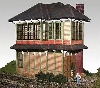 The N Scale Architect 40002 HO Scale Railway Heritage Models - Alto Tower -- Kit - 6 x 4 x 6" 15 x 10 x 15cm