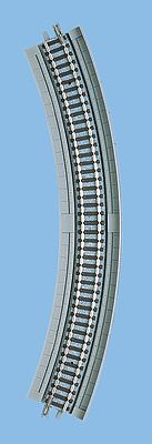 TomyTec 1171 N Scale Overhead Viaduct Curved Track HC280-45 - Fine Track -- 11" 280mm Radius, 45 Degree Sections pkg(2)