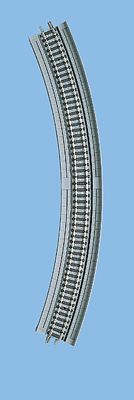 TomyTec 1174 N Scale Overhead Viaduct Curved Track HC354-45 - Fine Track -- 13-15/16" 354mm Radius, 45 Degree Sections pkg(2)