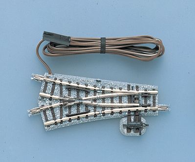 TomyTec 1240 N Scale Remote Turnout (Points) N-PY280-15 - Fine Track -- Wye 5-1/2" 140mm Radius, 30 Degree Diverging Routes