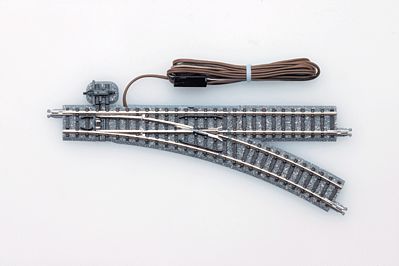 TomyTec 1273 N Scale Remote Turnout (Points) N-PR280-30 - Fine Track -- Right Hand w/11" 280mm Radius, 30 Degree Diverging Route
