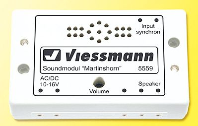 Viessmann 5559 All Scale Sound Module w/Speaker -- Siren
