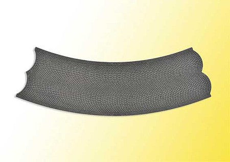 Vollmer 48258 HO Scale Flexible Cobblestone Street Curve - Stone Art -- 45 Degree Curve, 11-13/16" 30cm Radius