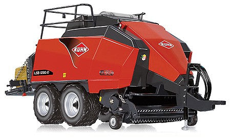 Wiking 77819 11689 Scale Kuhn LSB 1290 iD High-Density Baler - Assembled -- Orange, Black