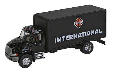 Walthers Scenemaster 11292 HO Scale International(R) 4900 Single-Axle Box Van - Assembled -- International (black)