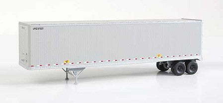 Walthers Scenemaster 2212 HO Scale 45' Stoughton Trailer 2-Pack - Assembled -- United Parcel Service UPSZ (gray)