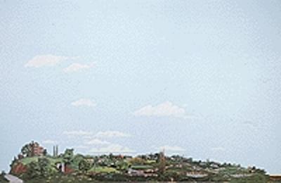 Walthers Scenemaster 717 HO Scale Background Scene 24 x 36" 60 x 90cm - Instant Horizons(TM) -- City to Country