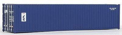 Walthers Scenemaster 8157 HO Scale 40' Corrugated Container - Assembled -- American President Lines