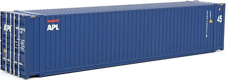 Walthers Scenemaster 949-8568 HO Scale 45' CIMC Container - Assembled -- American President Lines (blue, small logo)