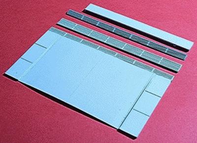 Walthers Cornerstone 3137 HO Scale Rubber Mat Style Grade Crossing -- Kit