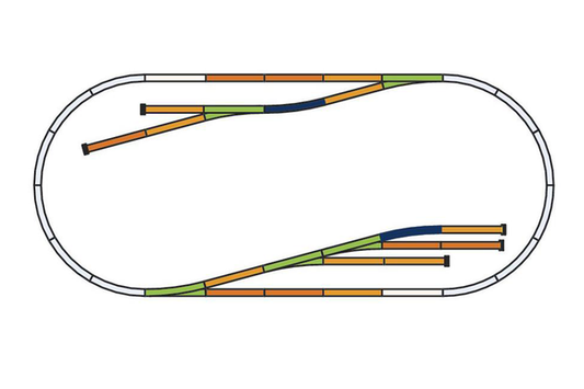 Piko 55330 HO Scale Track Set D