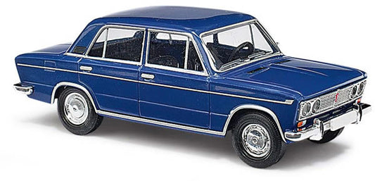 Busch 50501 HO Scale 1973-1982 Lada 1500/2103 Sedan - Assembled - CMD Collection -- Blue