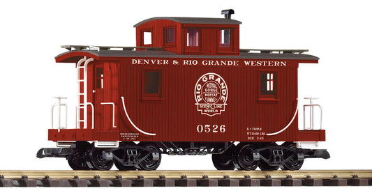 Piko 38976 G Scale D&RGW Wood Caboose 0526