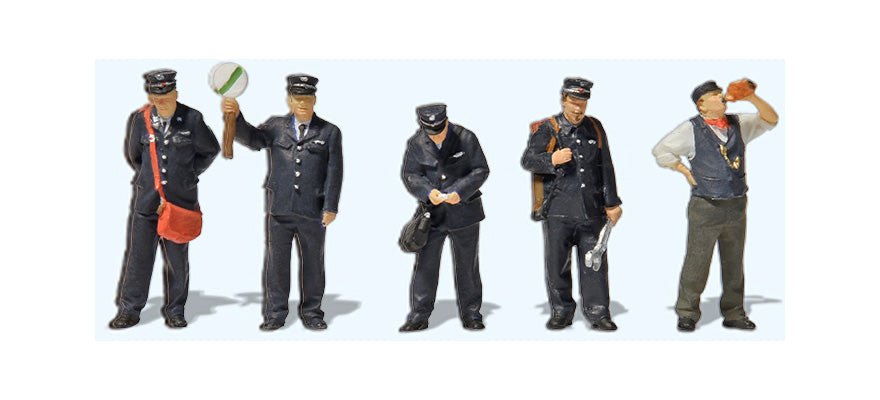 Preiser 10814 HO Scale RhB Railway Personnel Figure Set