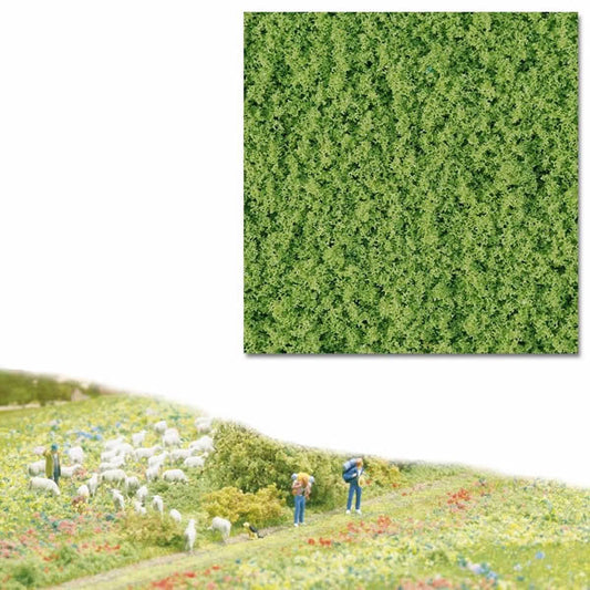 Busch 7337 A Scale Foliage Flocking - 16.9oz 500mL -- Light Green