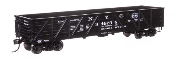 Walthers Mainline 910-56114 HO Scale 40' Gondola RTR NYC #349738