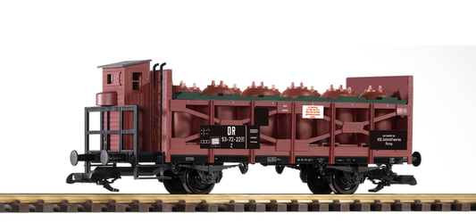 PIKO 37962 G Scale DR III Acid Tank Car w/Brake Cab