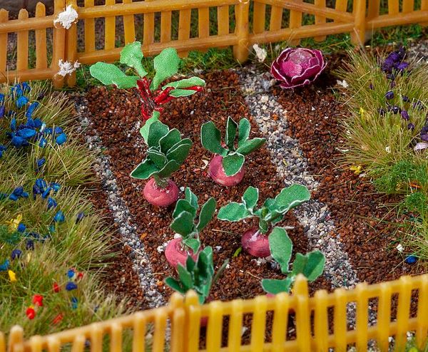 Faller 181283 HO Scale Turnips -- Kit pkg(18)