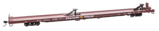 Walthers Mainline 910-5731 HO Scale 89' Channel Flatcar Trailer-Train #150025