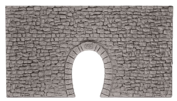 Noch 58026 HOn30 Scale Single-Track Quarrystone Tunnel Portal - For Narrow Gauge
